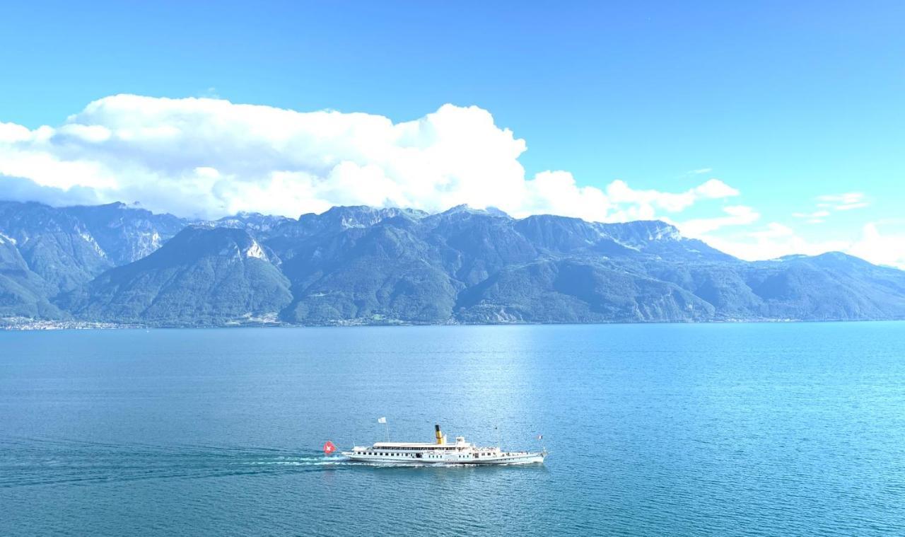 La Gremillette Gourmande Lavaux Apartment Rivaz Екстериор снимка