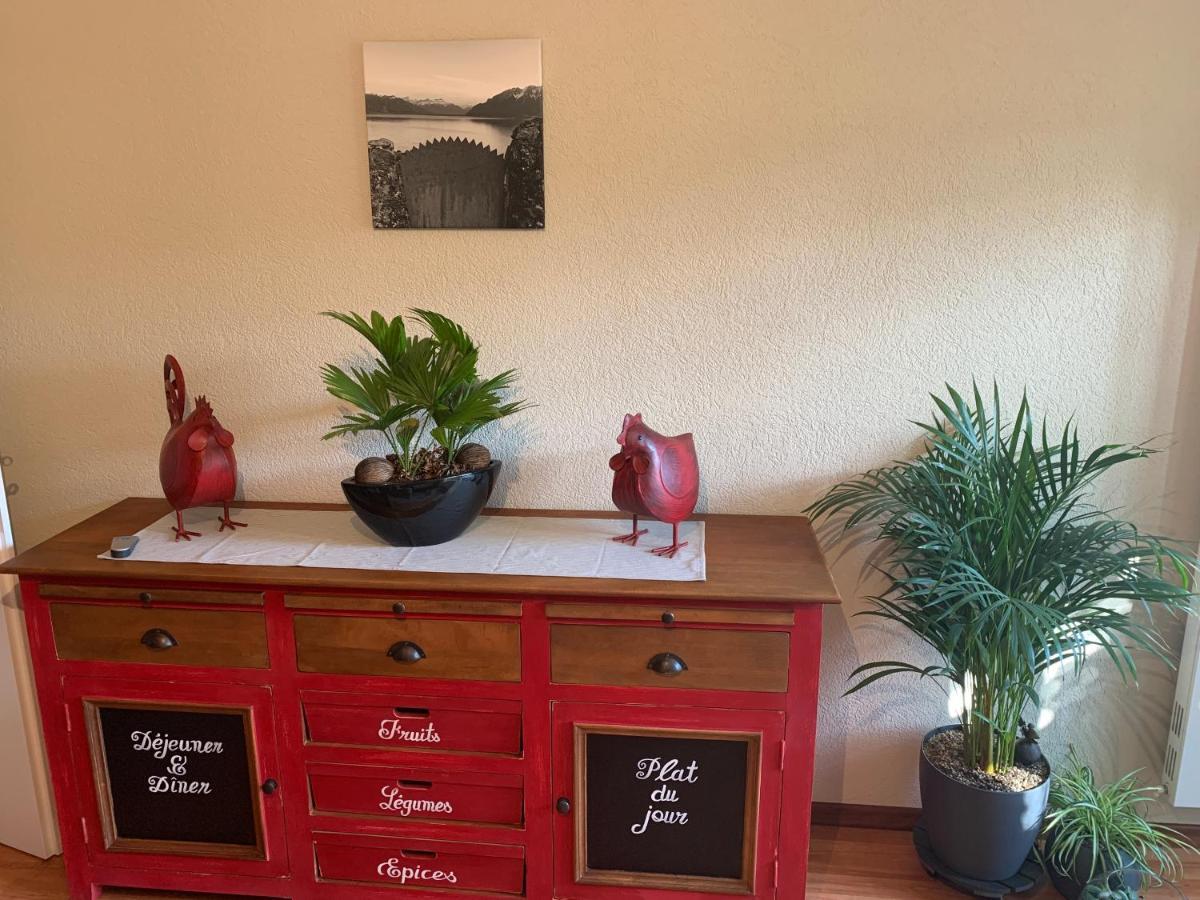 La Gremillette Gourmande Lavaux Apartment Rivaz Екстериор снимка